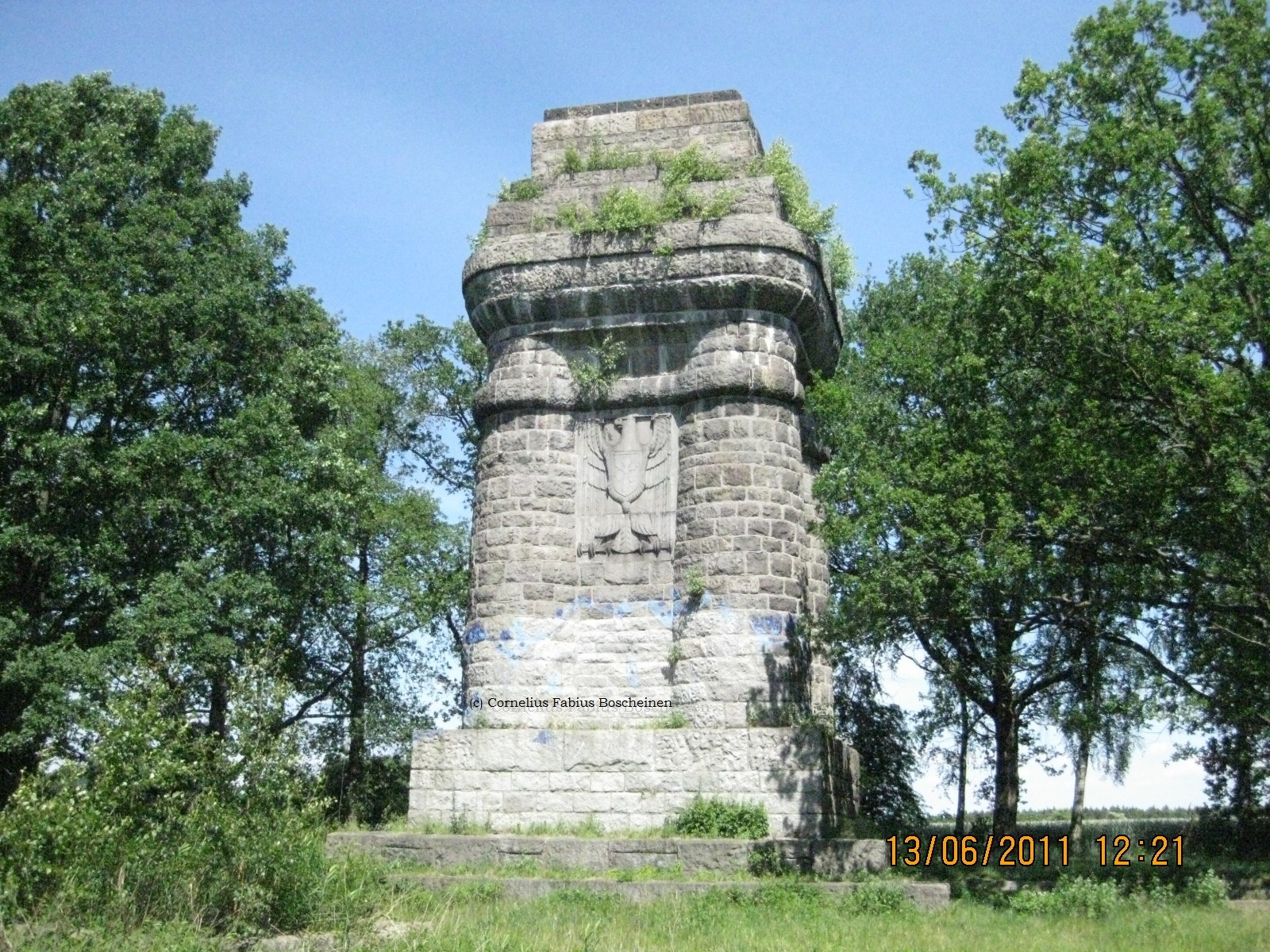 Bismarck Feuersäule von Aumühle