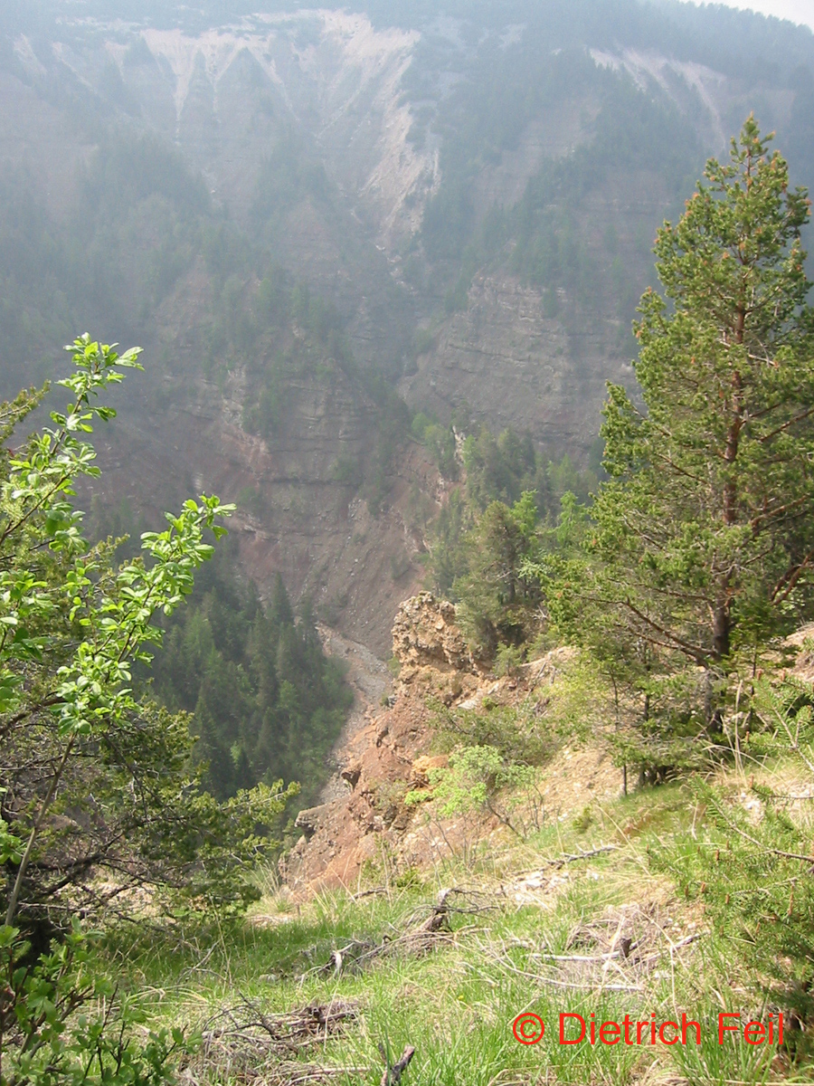 Bletterbach-Schlucht bei Aldein/Südtirol