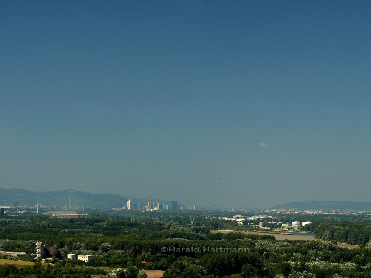 Blick über Wien