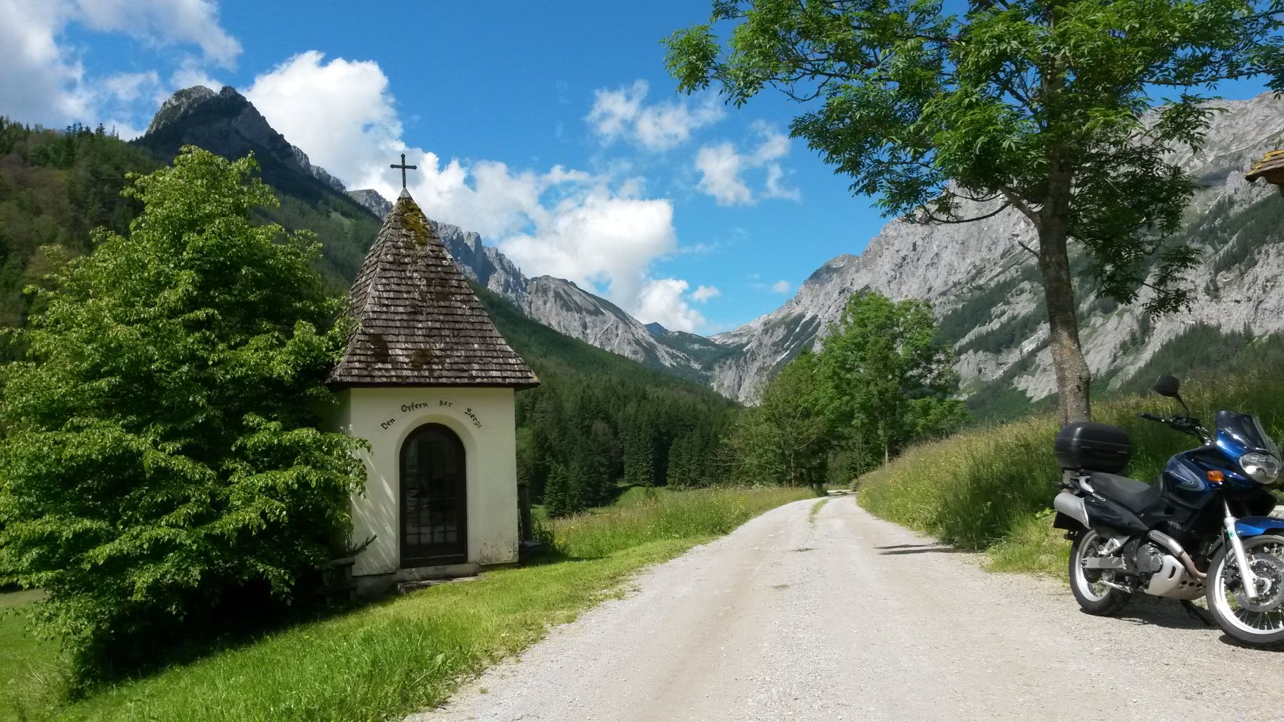 Blick auf den Hochschwab