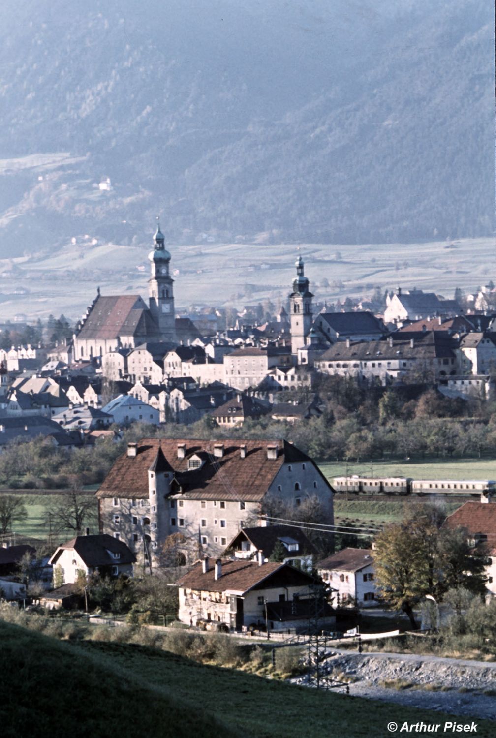 Blick auf Hall in Tirol