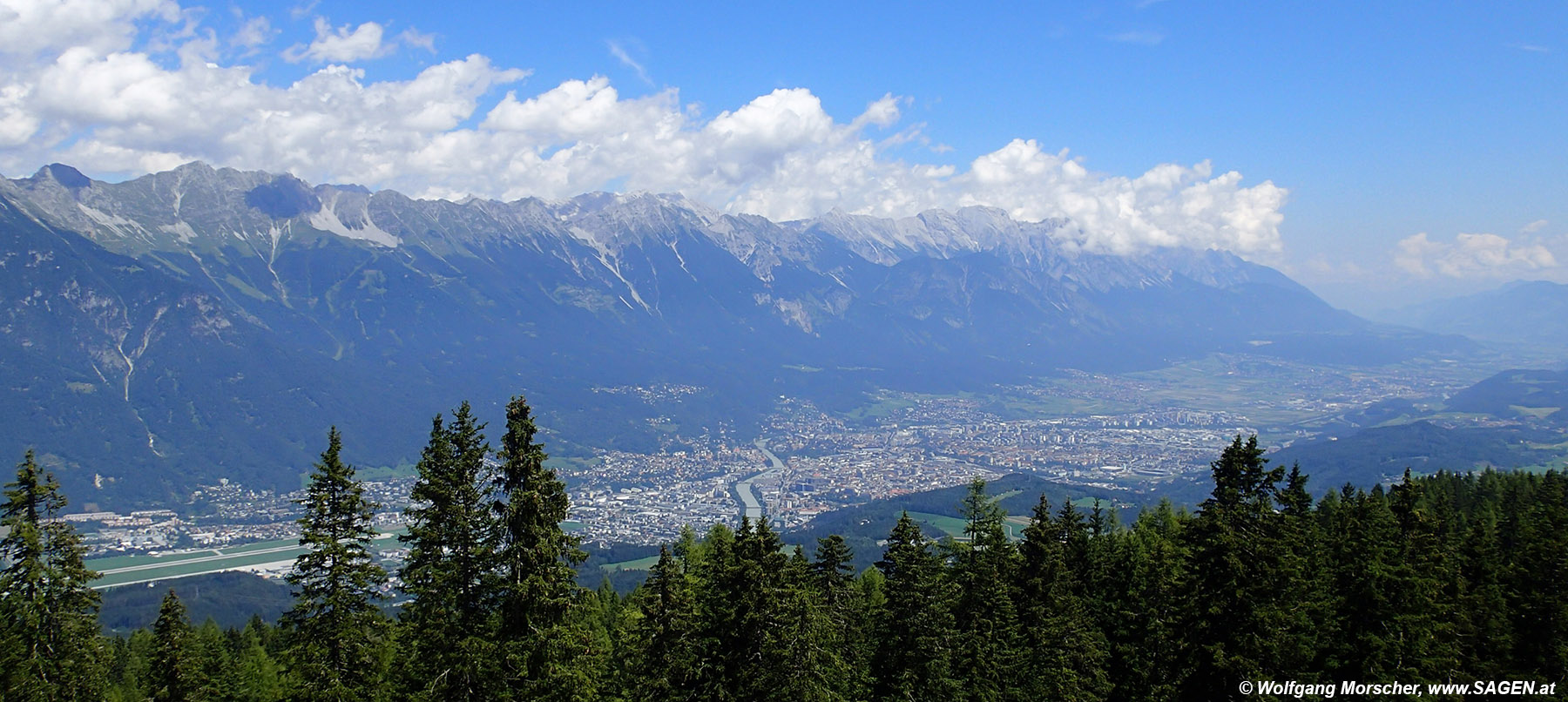 Blick auf Innsbruck