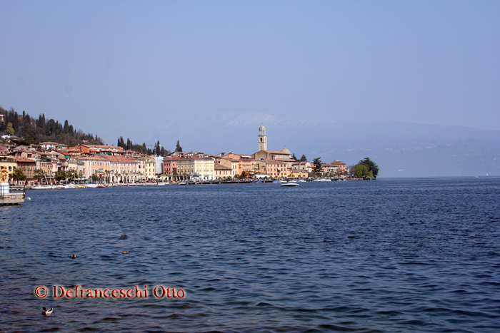 Blick auf Saló am Gardasee