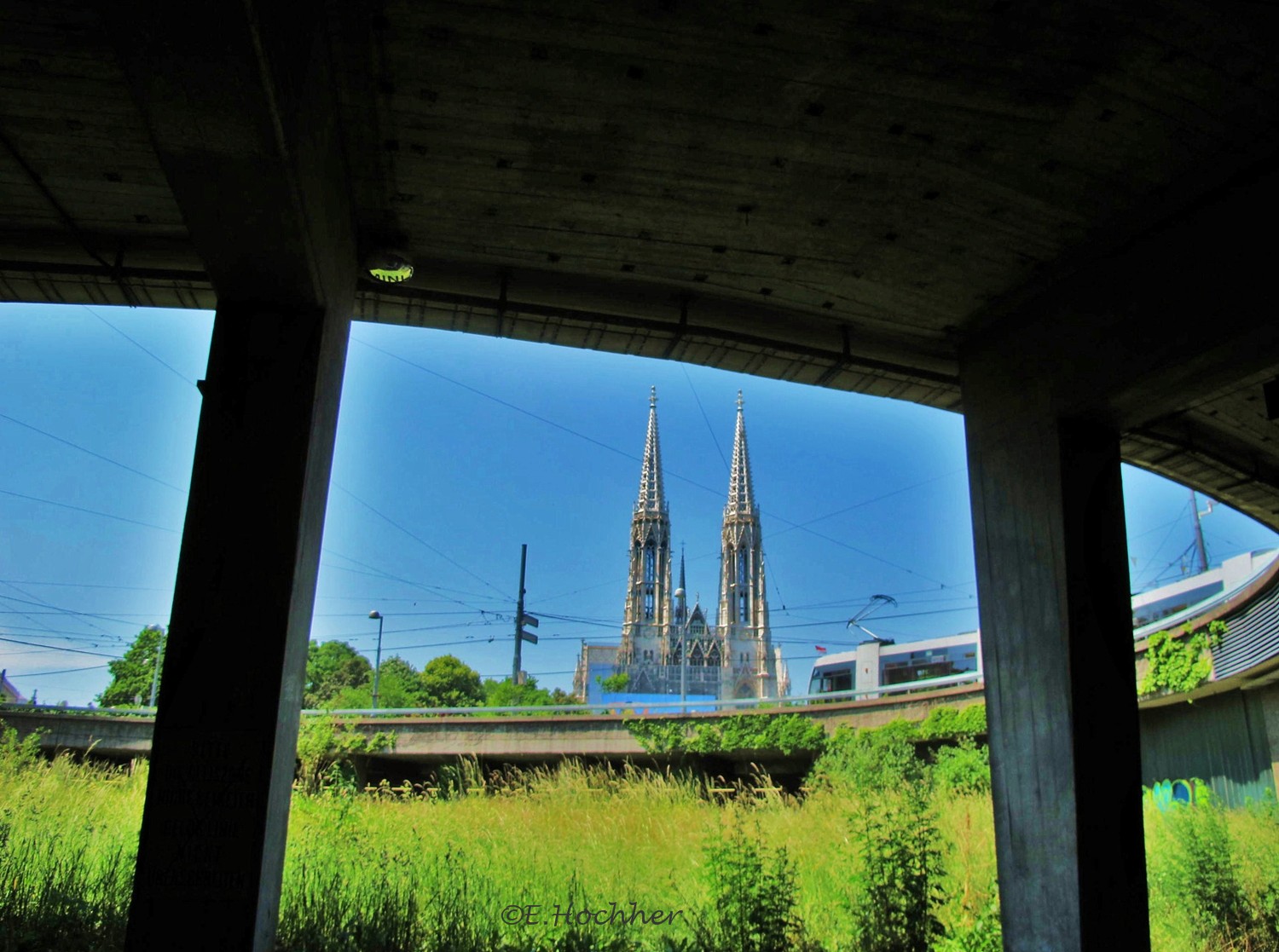 Blick aus dem Reindl am Schottentor in Wien