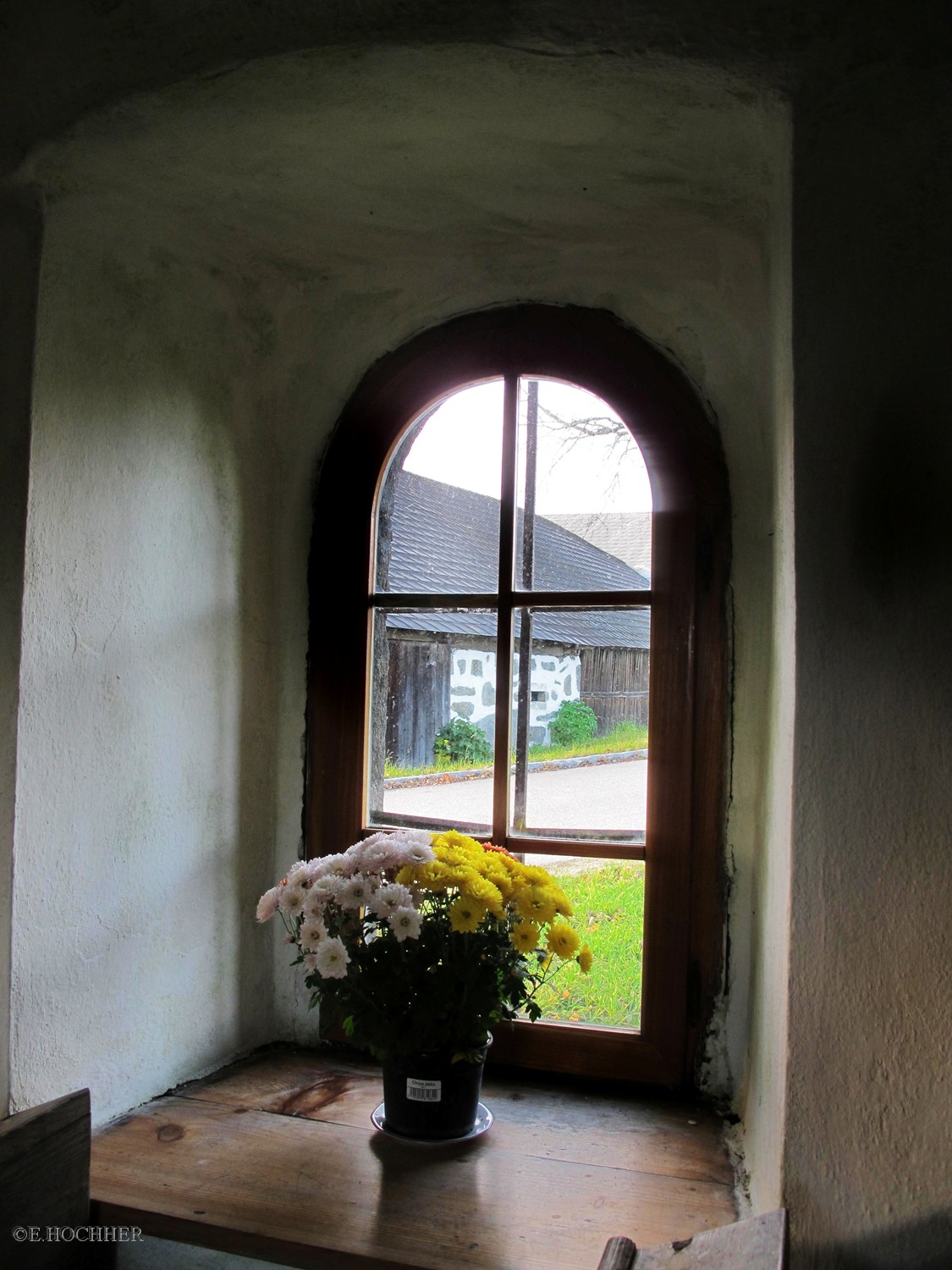 Blick durchs Fenster