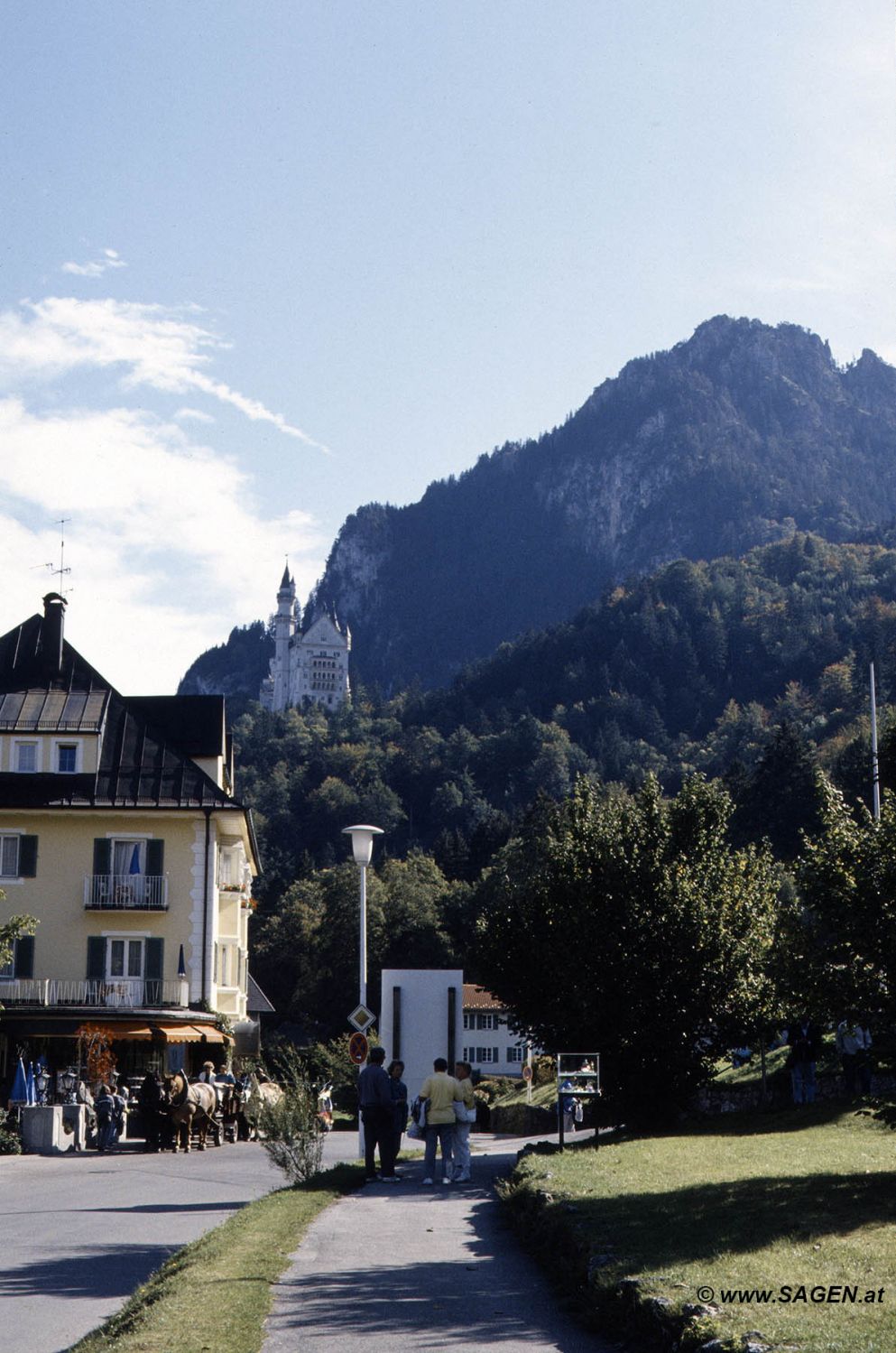 Blick nach Neuschwanstein