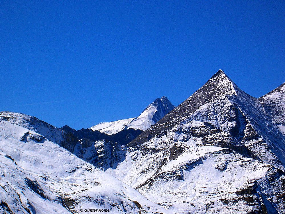 Blick vom Fuschertörl auf den Großglockner