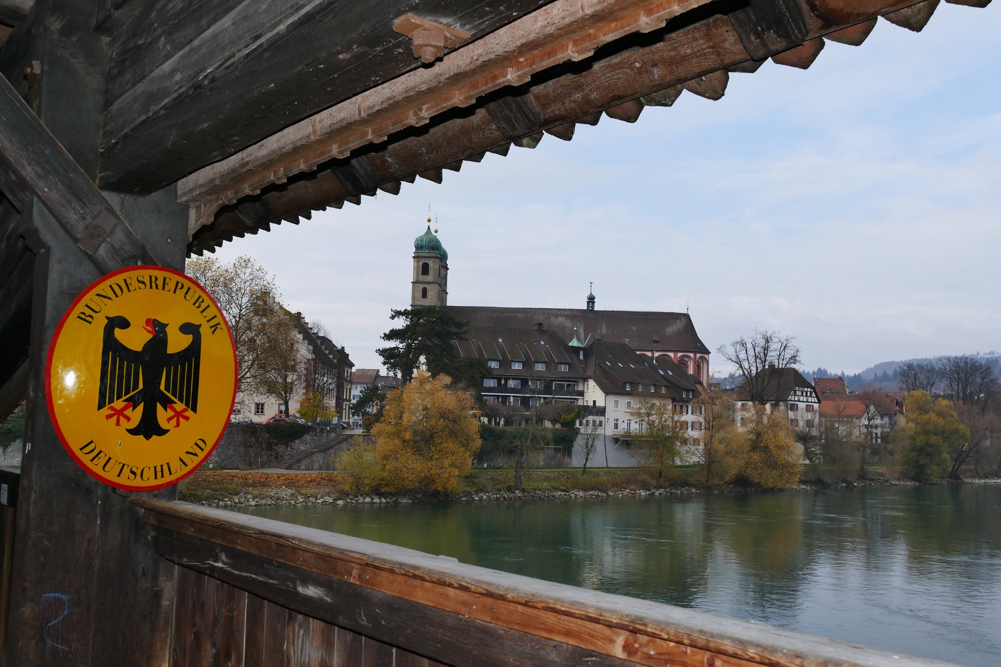 Blick vom Rhein