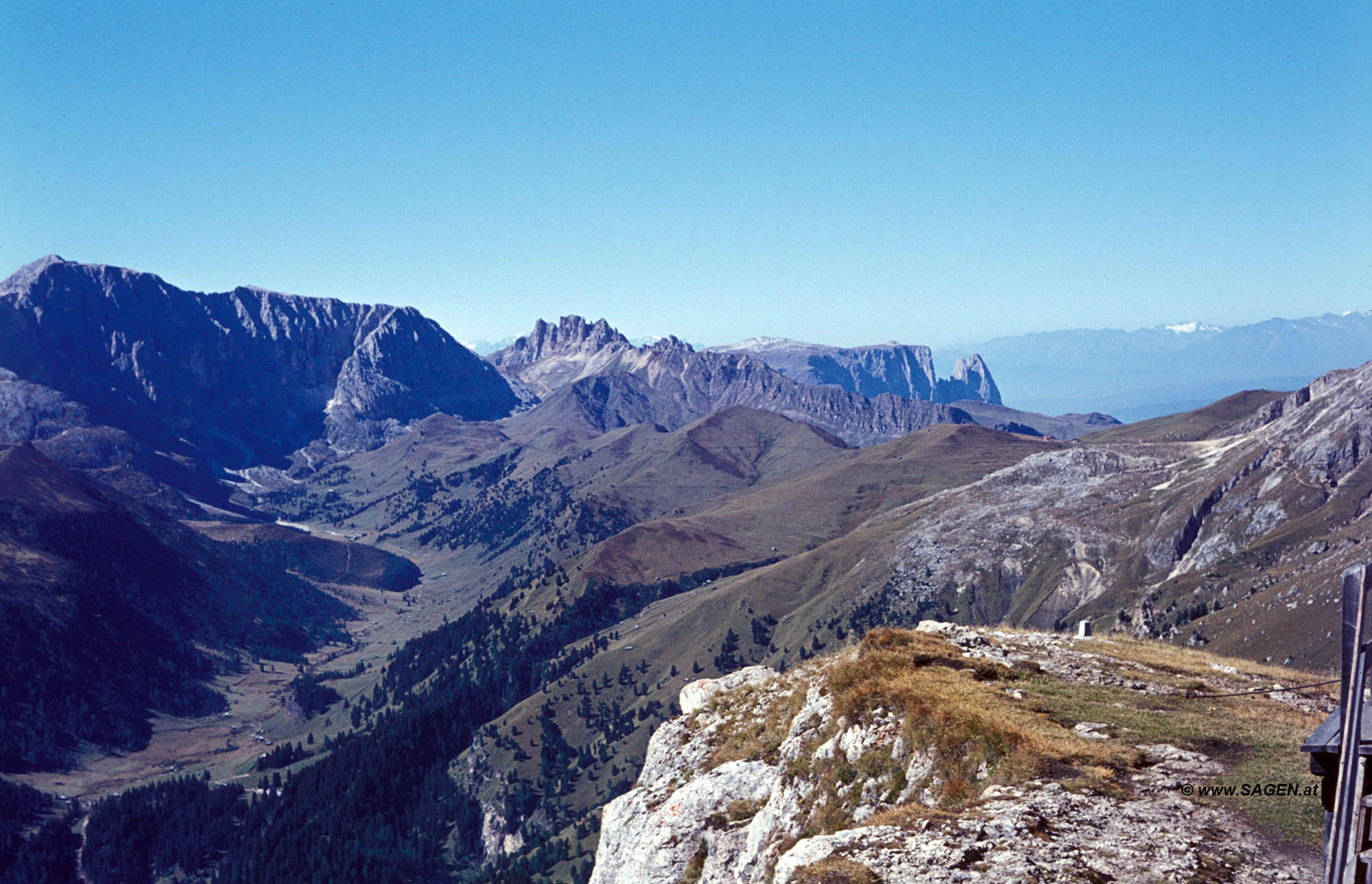 Blick zum Schlern - Dolomiten