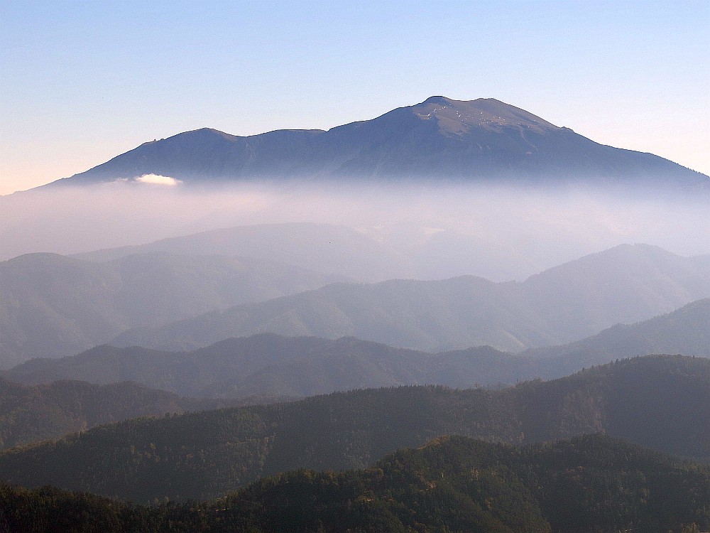 Blick zum Schneeberg