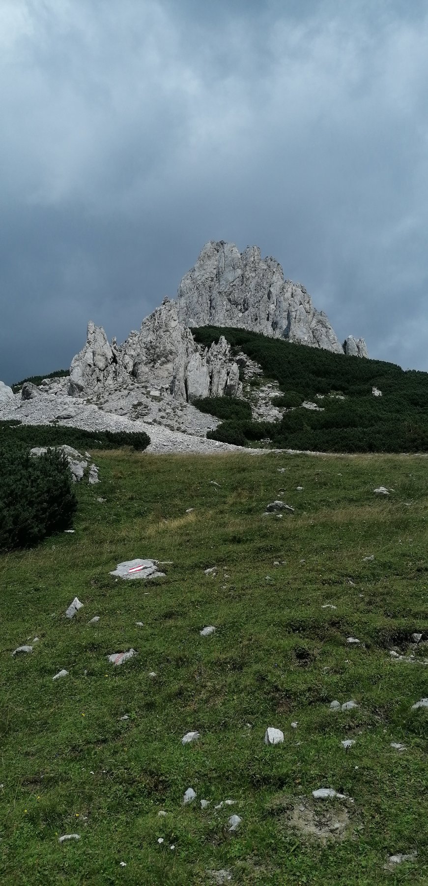 Blick zur Vordernberger Griesmauer (2015 m)