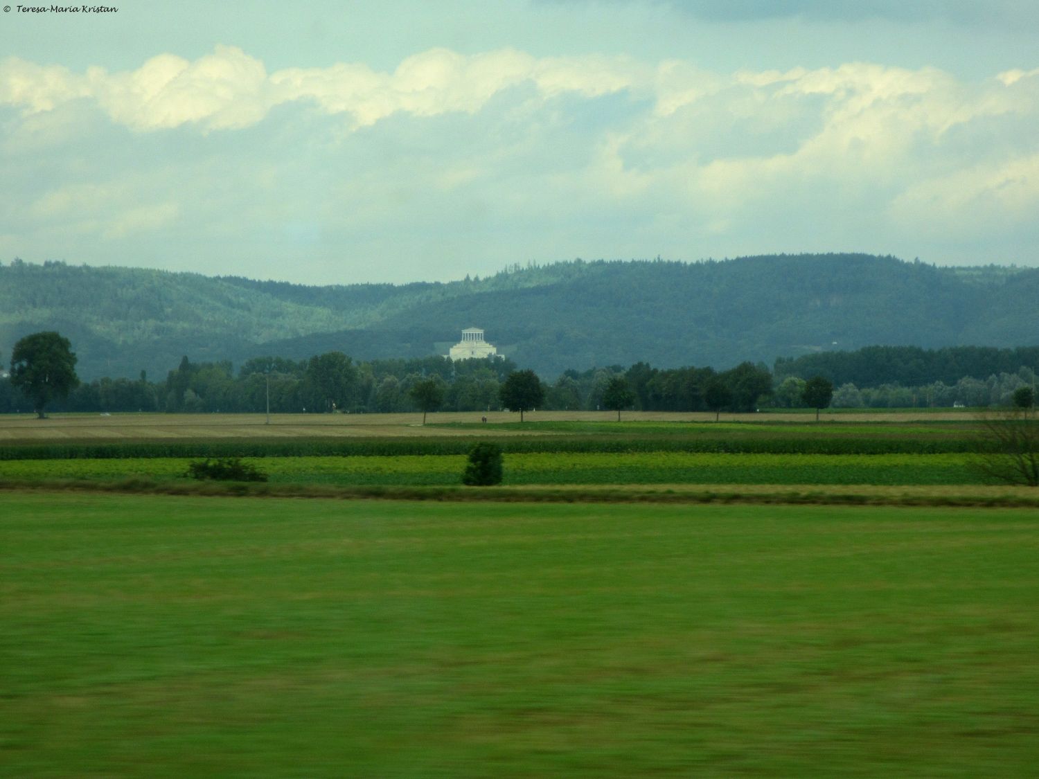 Blick zur Walhalla