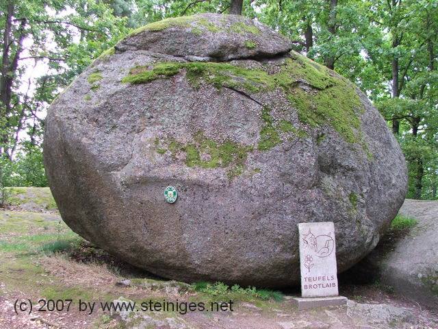 Blockheide - Teufels Brotlaibstein