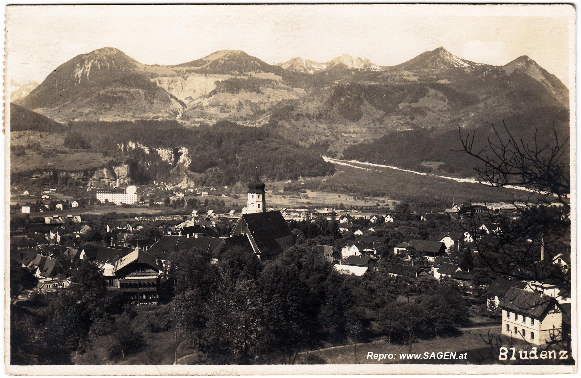 Bludenz um 1925