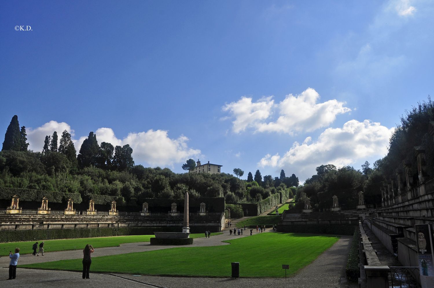 Boboli-Garten in Florenz