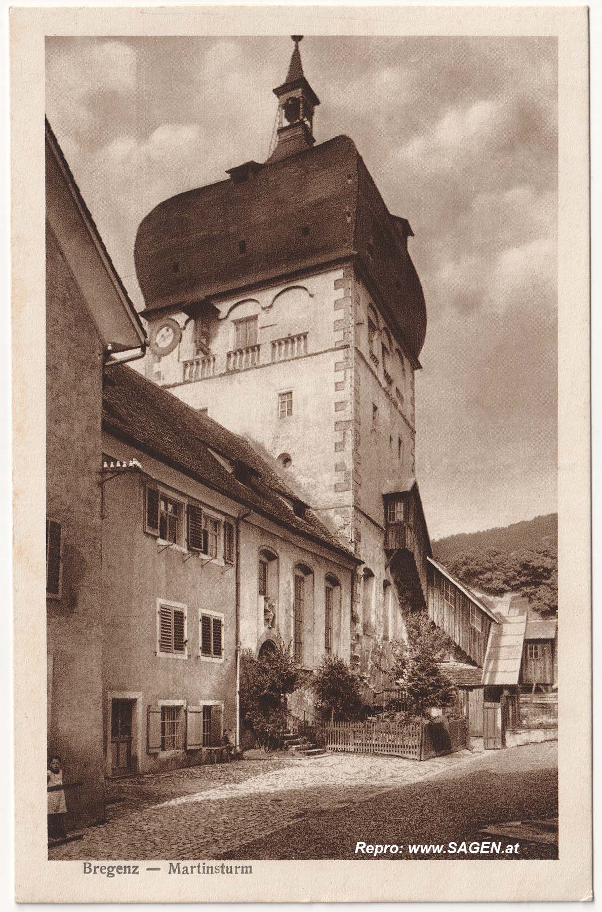 Bregenz Martinsturm um 1914