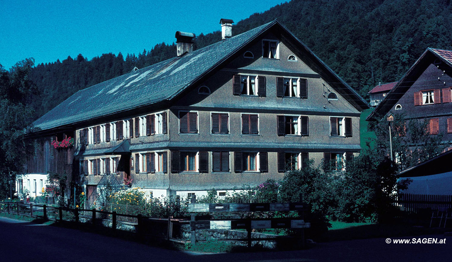 Bregenzerwälderhaus Bezau 1970