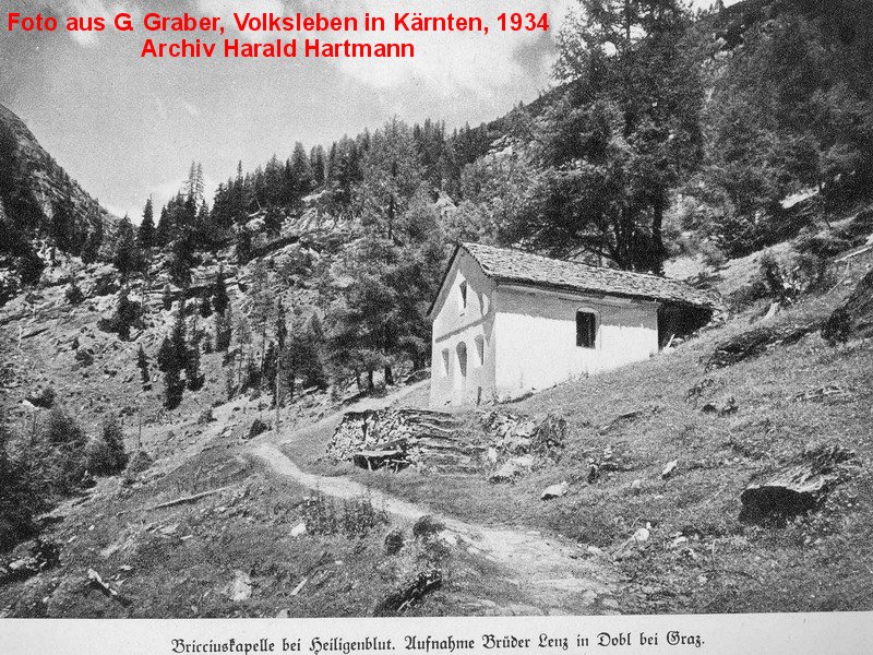 Bricciuskapelle 1934