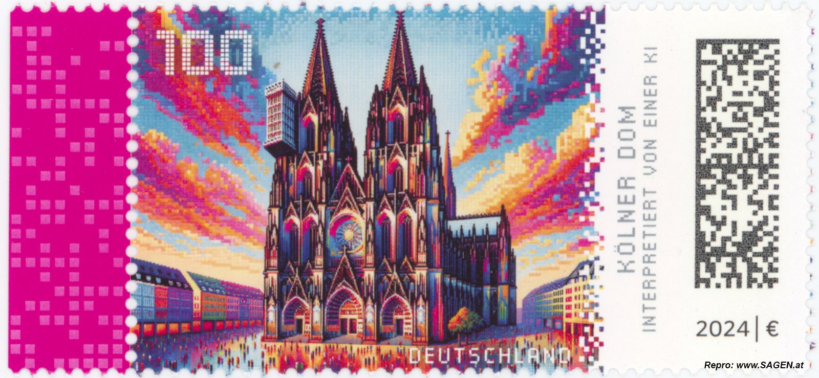 Briefmarke Kölner Dom