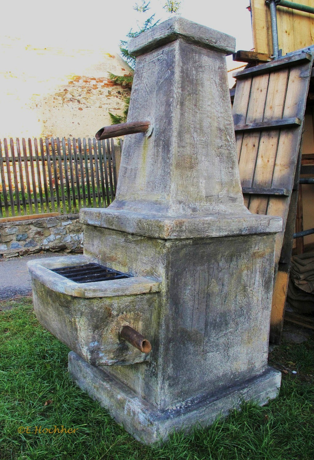 Brunnen auf dem Trockendock