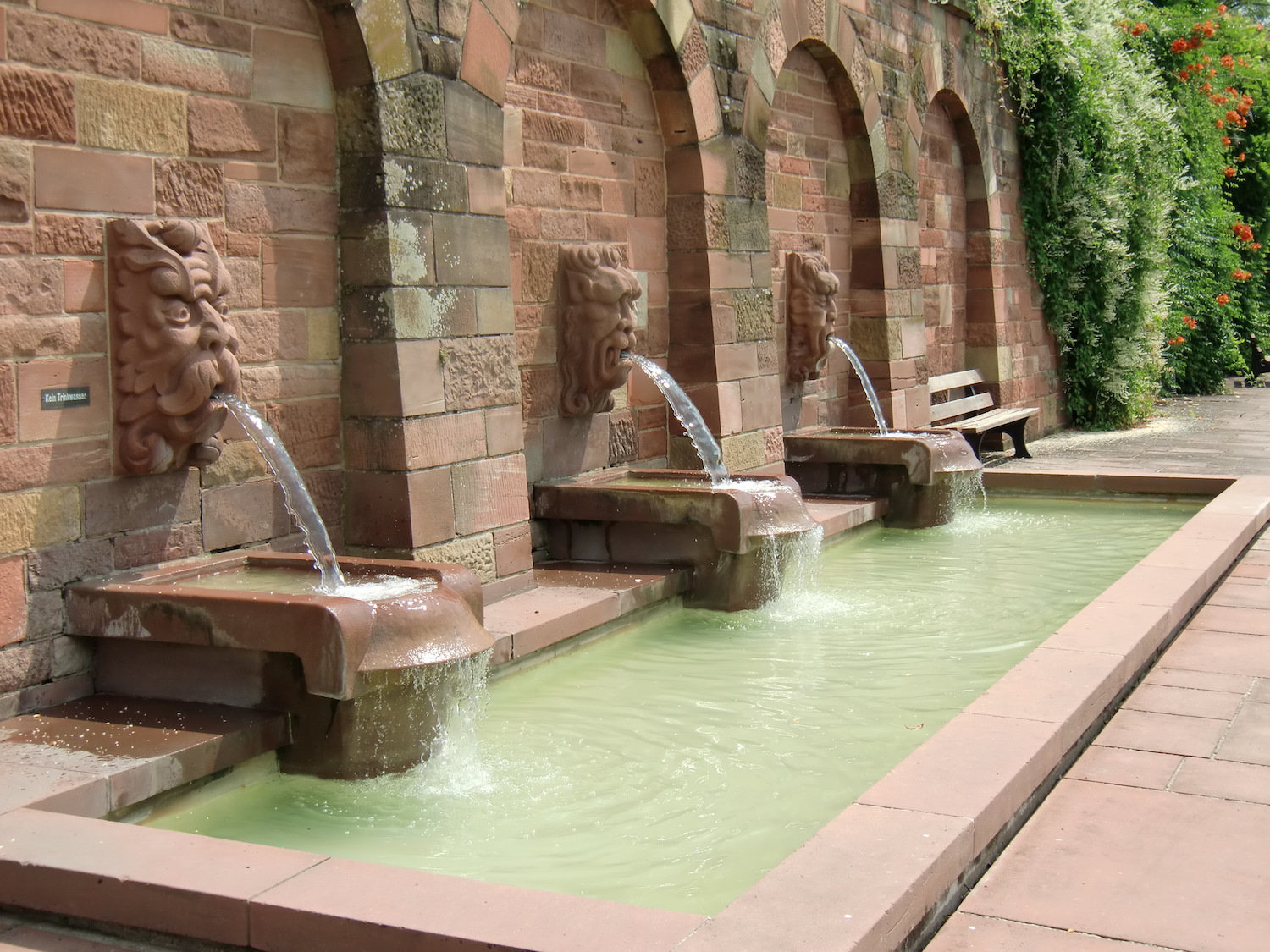 Brunnen im Schlossgarten