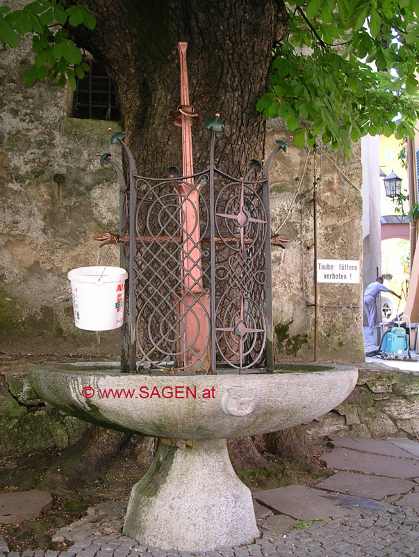 Brunnen in Kitzbühel, Tirol