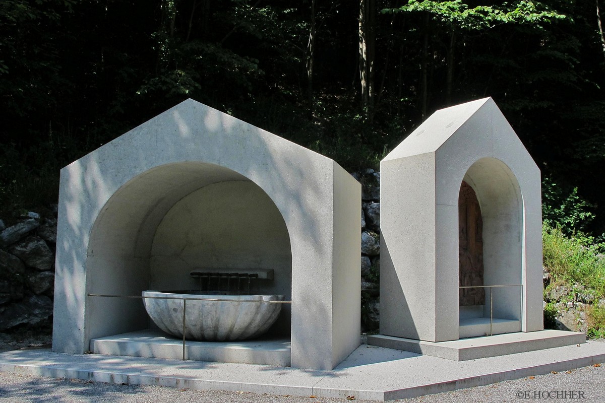 Brunnenhaus bei der Kapelle Maria Siebenbrünn in Steinbachrotte