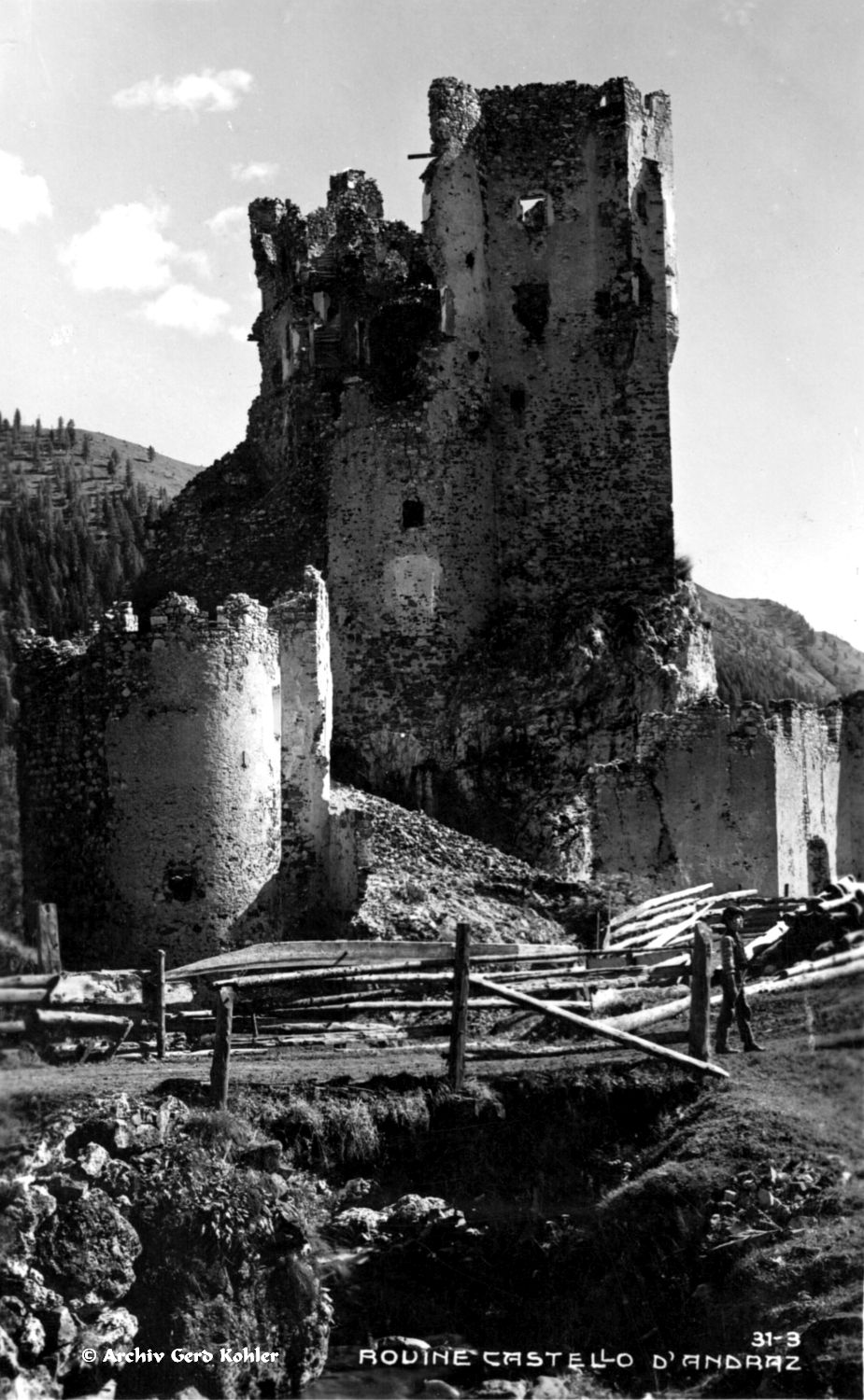 Burg Andraz 1935