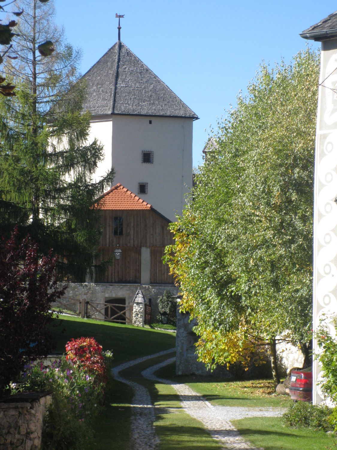 Burg Strechau- Burgareal