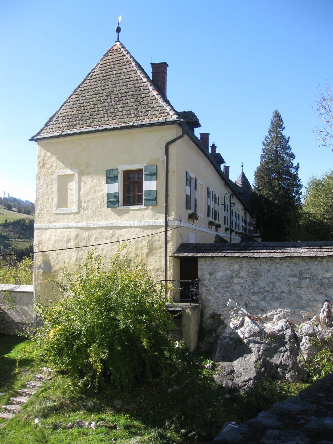 Burg Strechau- der Meierhof