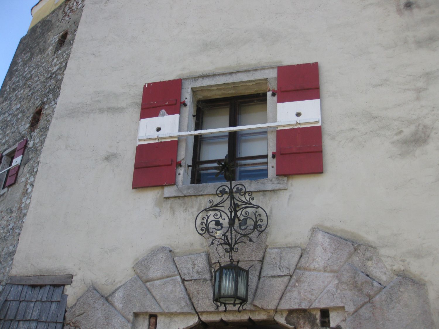 Burg Strechau- Detail Fassade