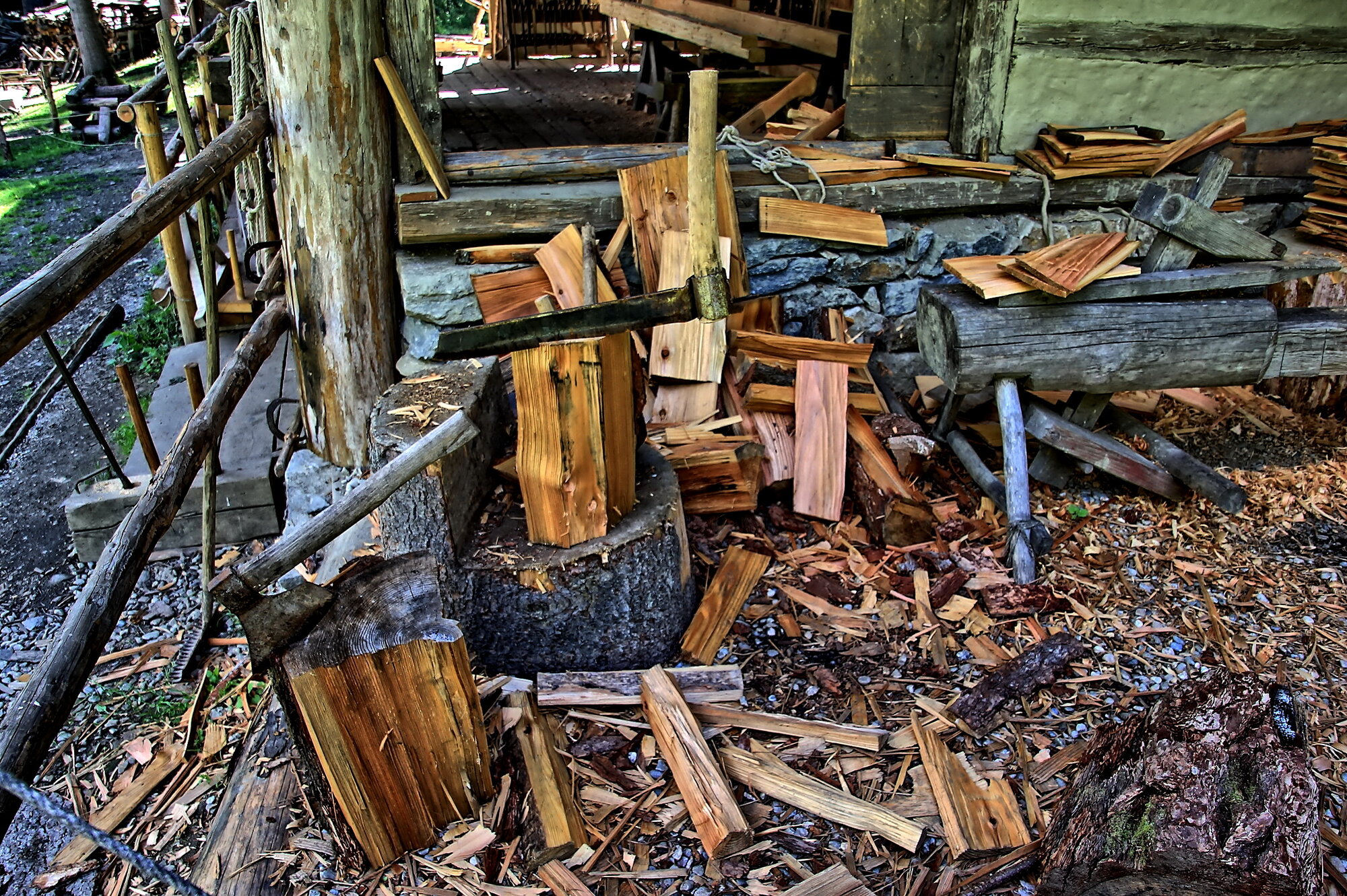 Burgbau Friesach, Kärnten 2023