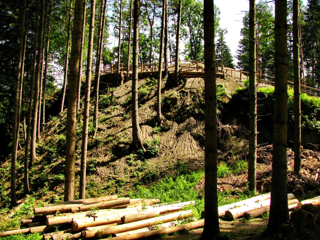 Burgbau-Gelände - Friesach/Kärnten