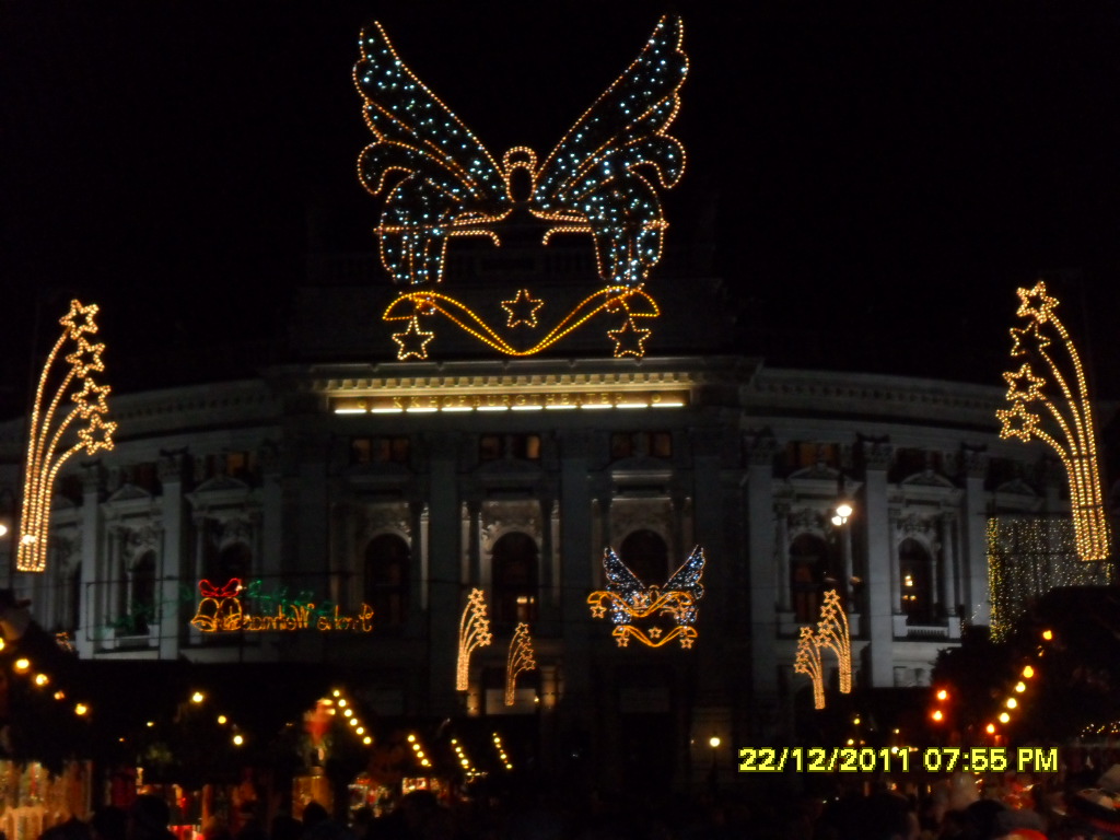 Burgtheater Wien im Dezember