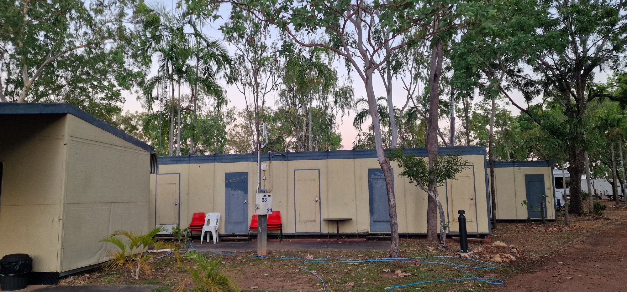 Campingplatz in Berry Springs, Australien