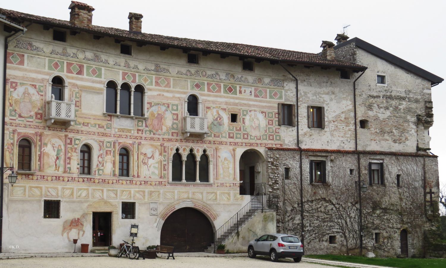 Casa dipinta in Spilimbergo (Friaul)