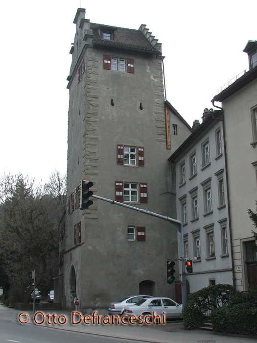 Churer Tor in Feldkirch (außerhalb der Stadtmauer)