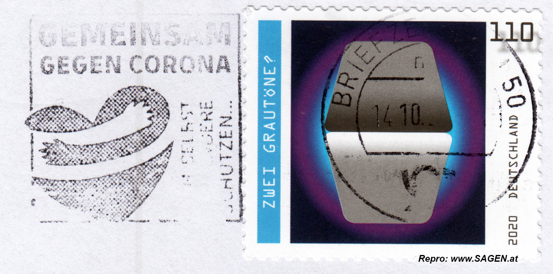 COVID-19 / Corona Briefmarken