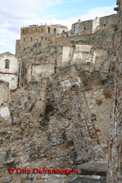 Craco Matera Basilicata Ruine Geisterstadt Film Passion Christi