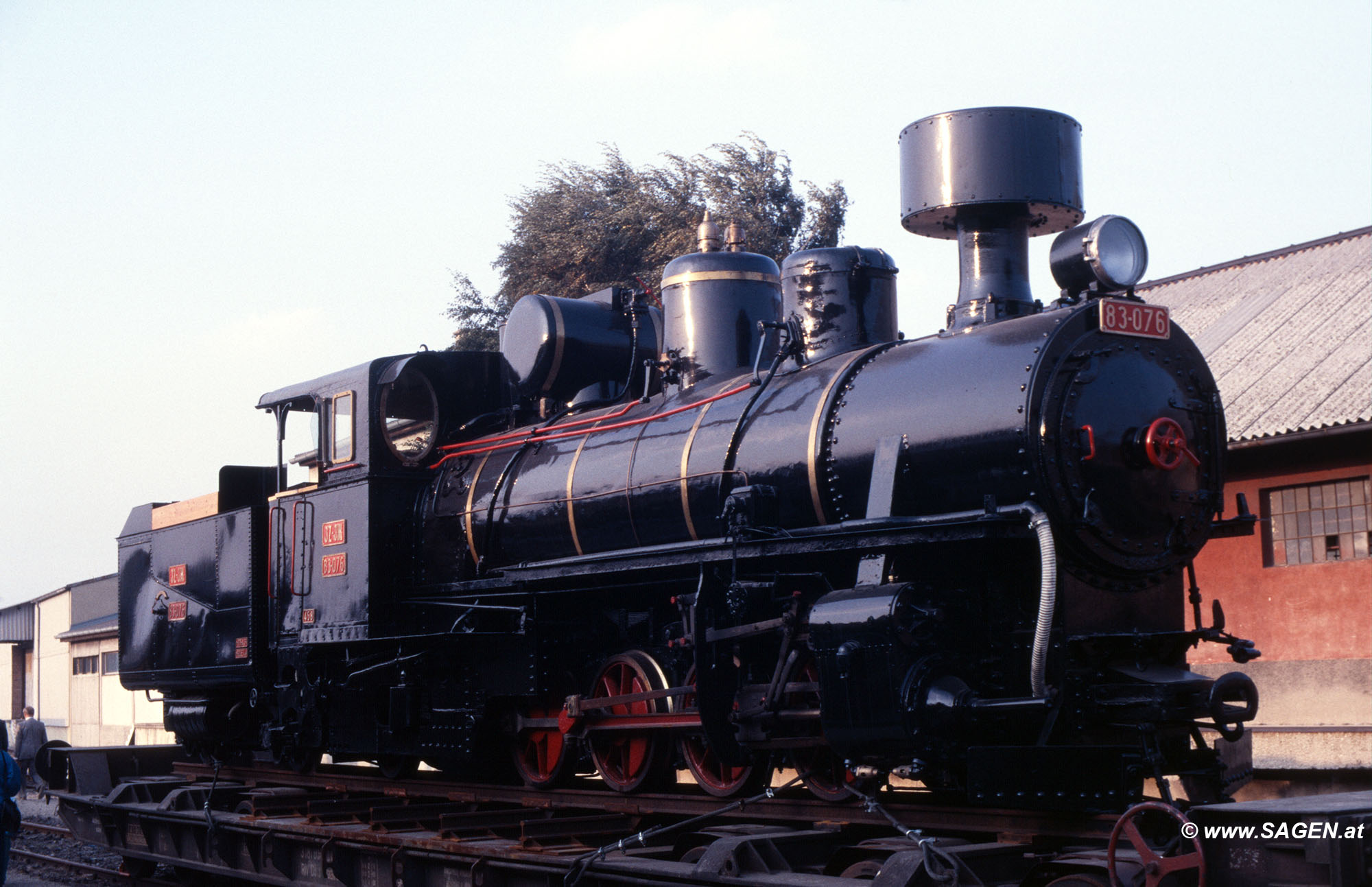 Dampflokomotive ÖBB 83-076