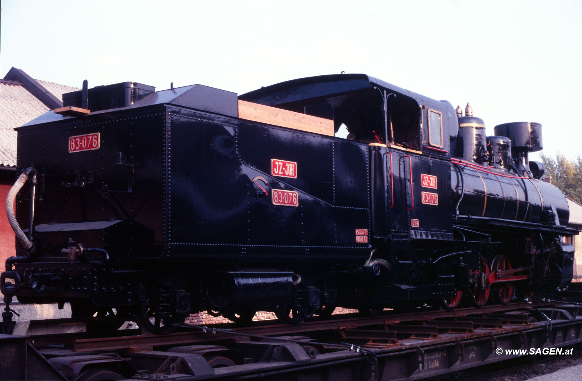 Dampflokomotive ÖBB 83-076