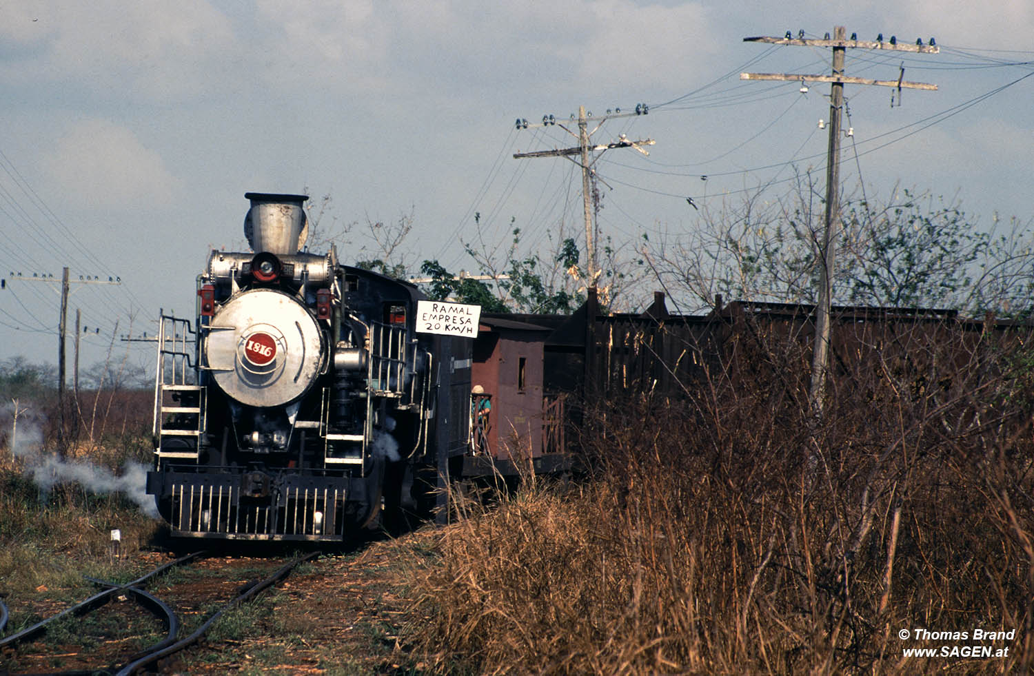 Dampflokomotive 1816 Hector Molina