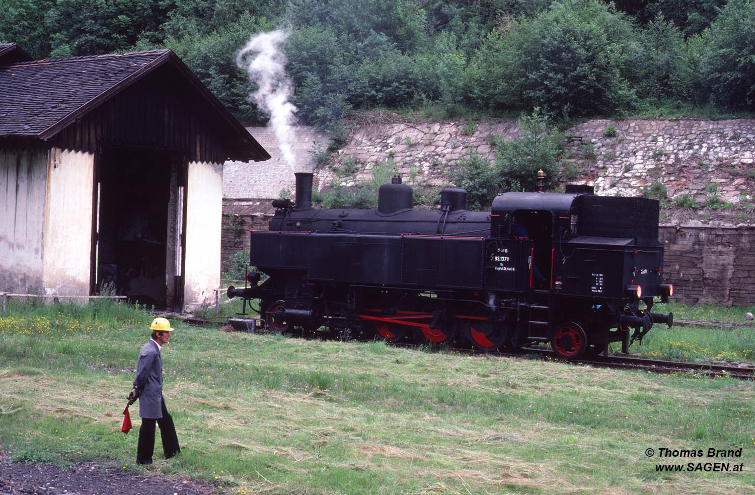 Dampflokomotive 93.1378 Hüttenberg