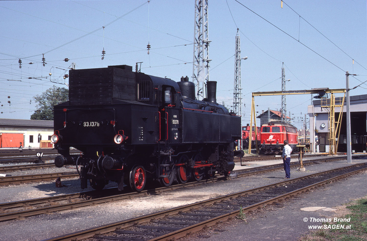 Dampflokomotive 93.1378 Klagenfurt