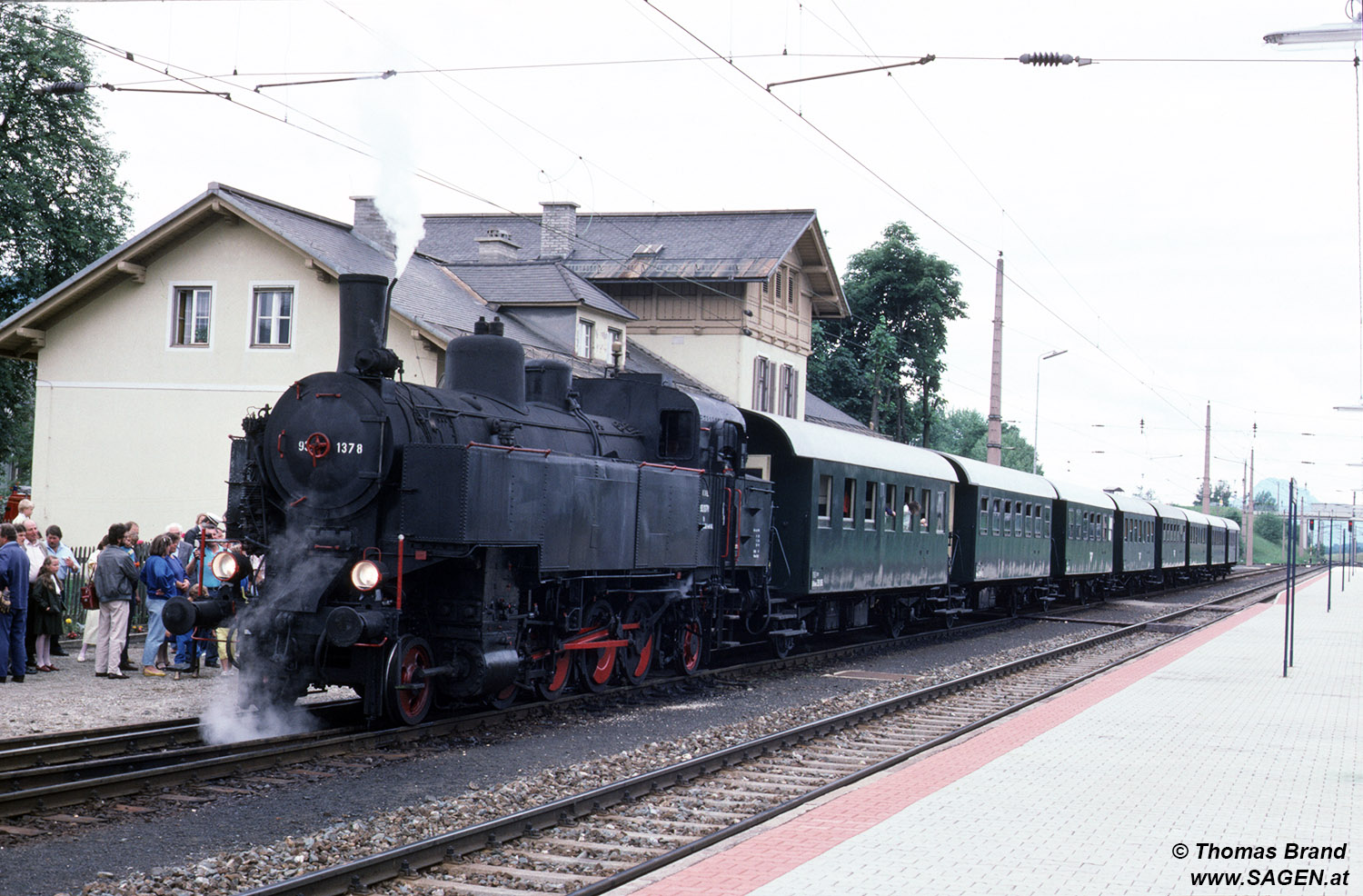 Dampflokomotive 93.1378 Launsdorf