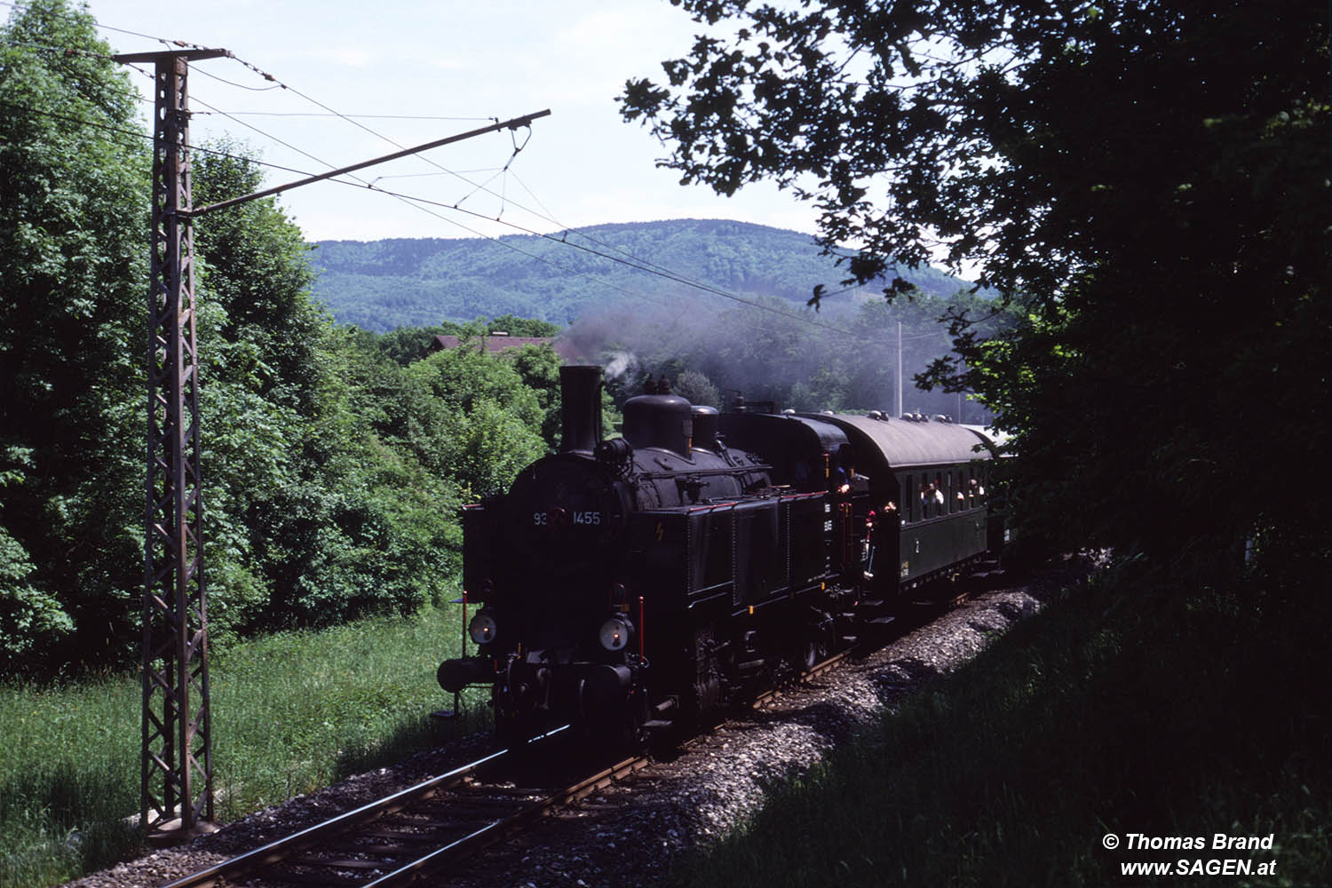 Dampflokomotive 93.1455 Oberndorf