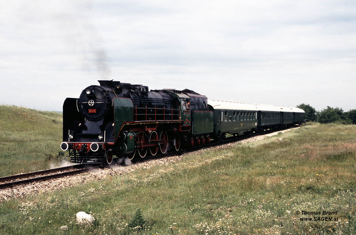 Dampflokomotive Dimitrovgrad – Podkova, Bulgarien