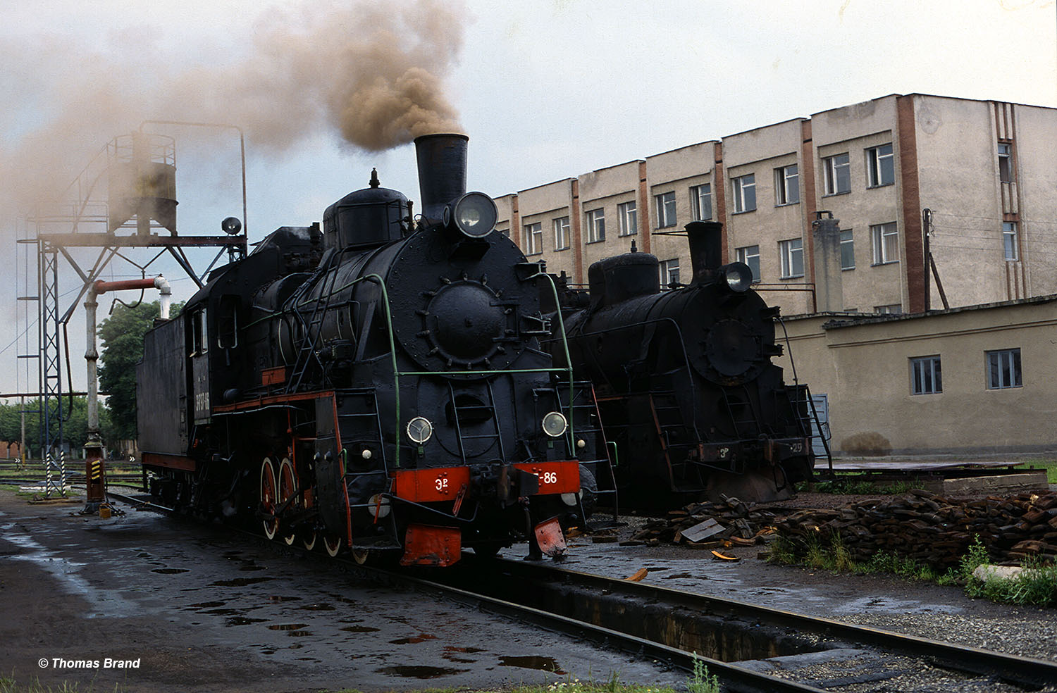 Dampflokomotive Korolevo