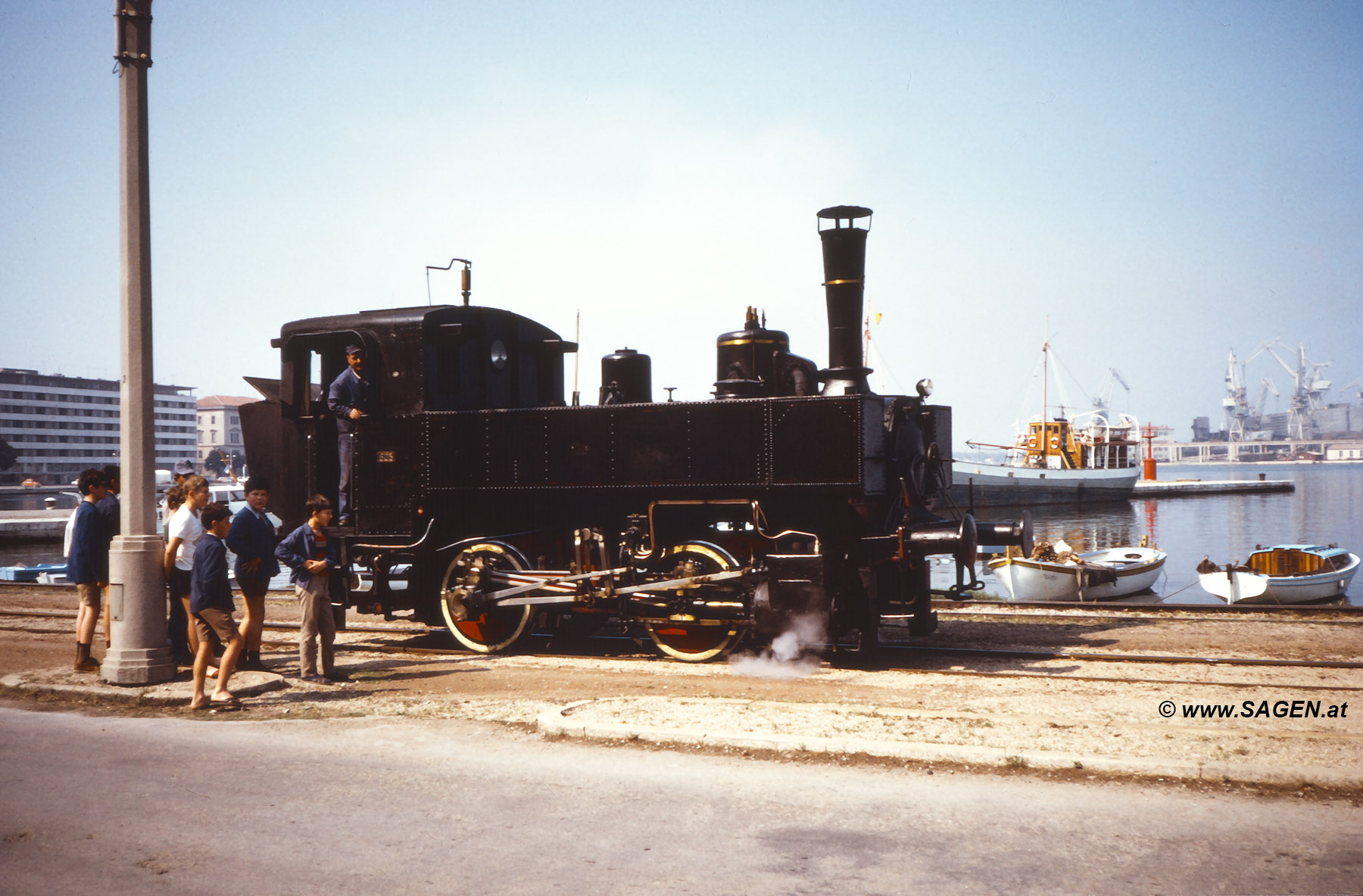 Dampflokomotive Pula