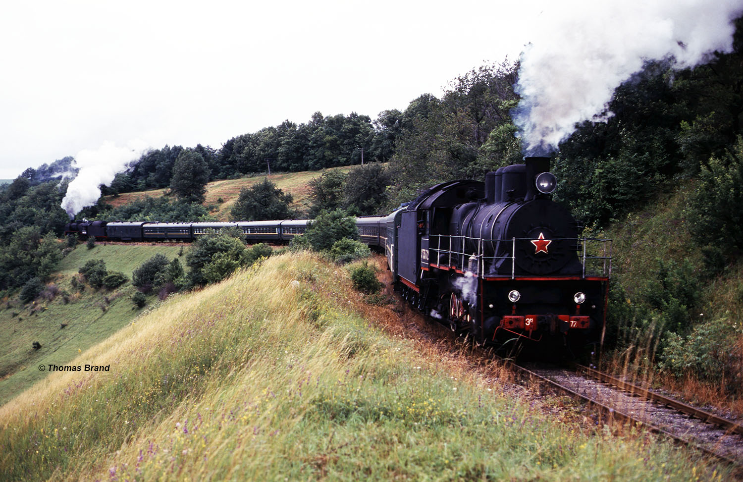 Dampflokomotive Tereski